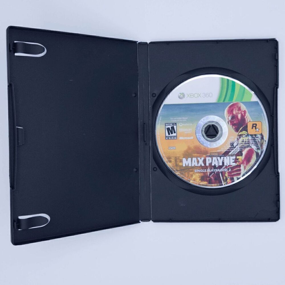 Xbox 360 Max Payne 3 | 2 Cd's (Tested DISCS ONLY)